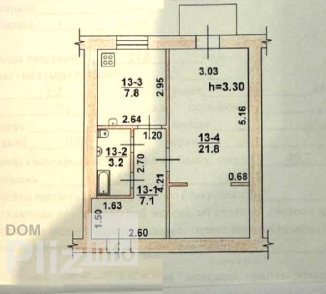 Продається 2-кімнатна квартира 27 000$(663 за м2) id 5242458 Dom.pliz.info изображение 5