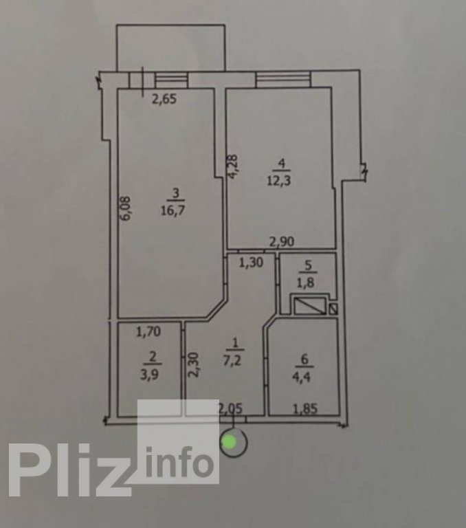 Продається 1-кімнатна квартира 64 500$(1 358 за м2) id 5241298 Dom.pliz.info изображение 2
