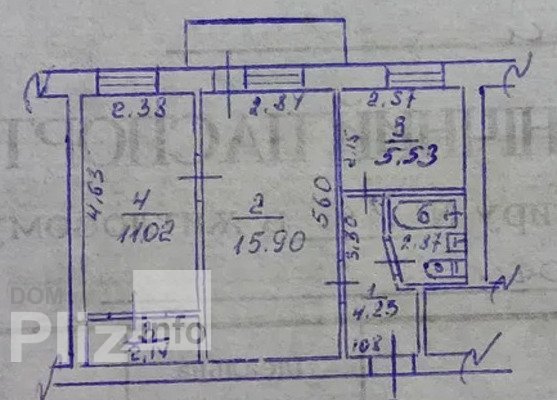 Продається 2-кімнатна квартира 24 500$(570 за м2) id 5242794 Dom.pliz.info изображение 2