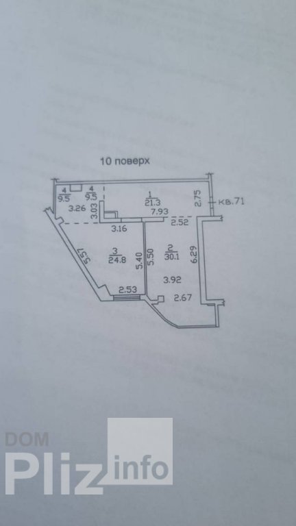 Продається 3-кімнатна квартира 109 500$(1 369 за м2) id 5242313 Dom.pliz.info изображение 1