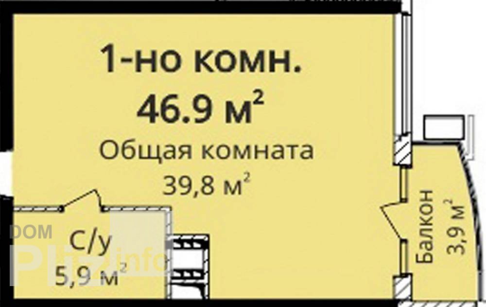 Продам 1-комнатную квартиру 76 000$(1 617 за м2) id 5242934 Dom.pliz.info изображение 5