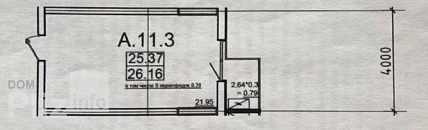 Продається 1-кімнатна квартира 28 000$(1 070 за м2) id 5243151 Dom.pliz.info изображение 1