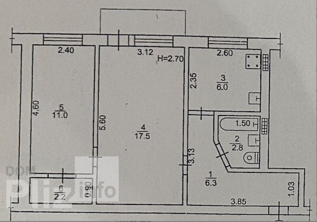 Продам 2-комнатную квартиру 39 500$(840 за м2) id 5242437 Dom.pliz.info изображение 12