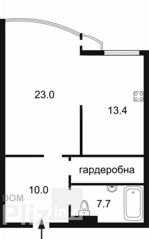Сдам долгосрочно 1-комнатную квартиру 477$ id 5242354 Dom.pliz.info изображение 13