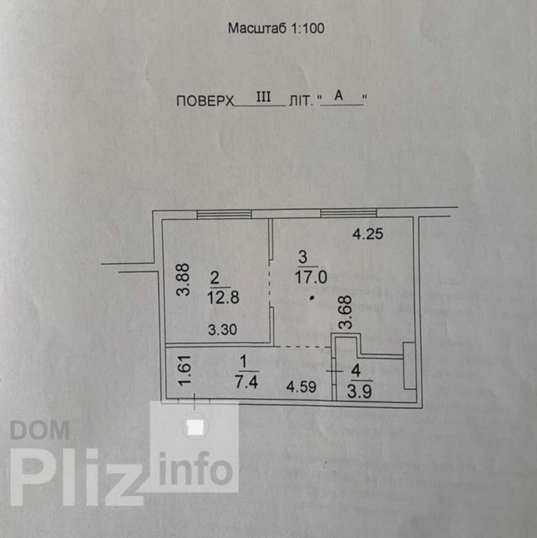 Здам довгостроково 1-кімнатна квартира 263$ id 5242502 Dom.pliz.info изображение 5