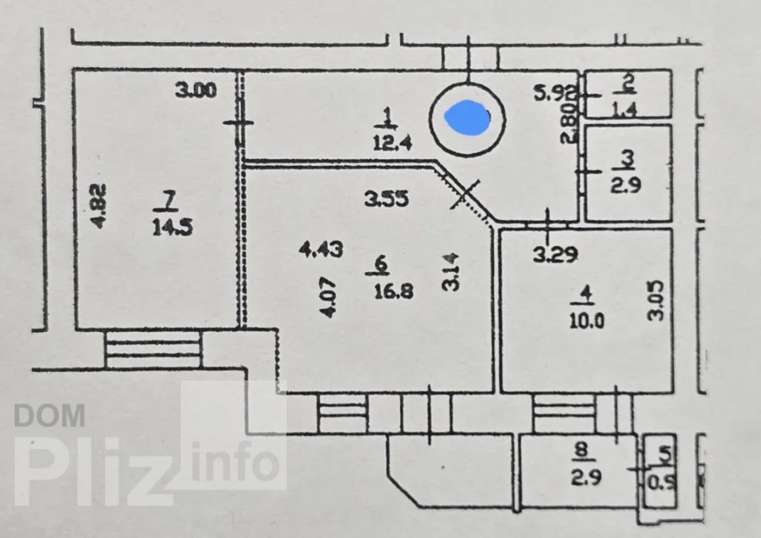 Сдам долгосрочно 1-комнатную квартиру 500$ id 5243136 Dom.pliz.info изображение 15