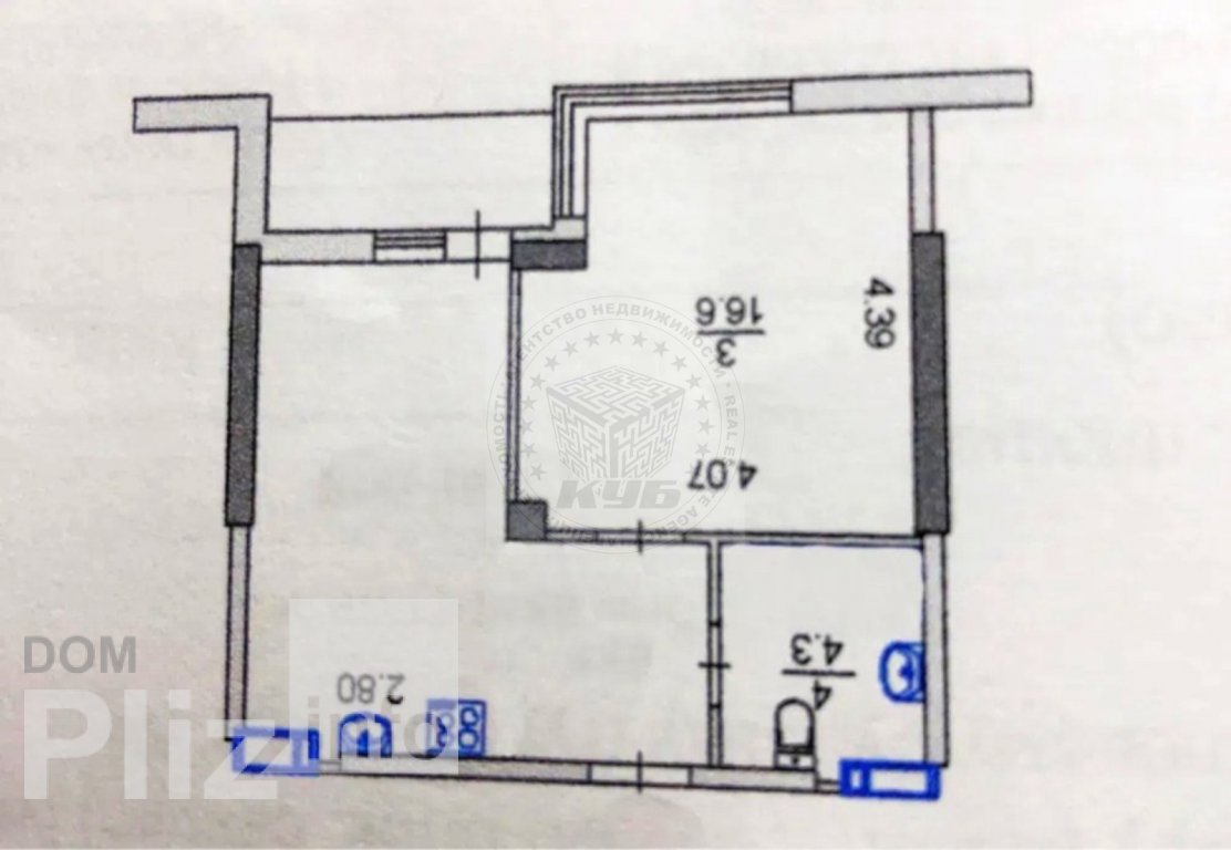 Продам 1-комнатную квартиру 80 000$(1 951 за м2) id 5242597 Dom.pliz.info изображение 4