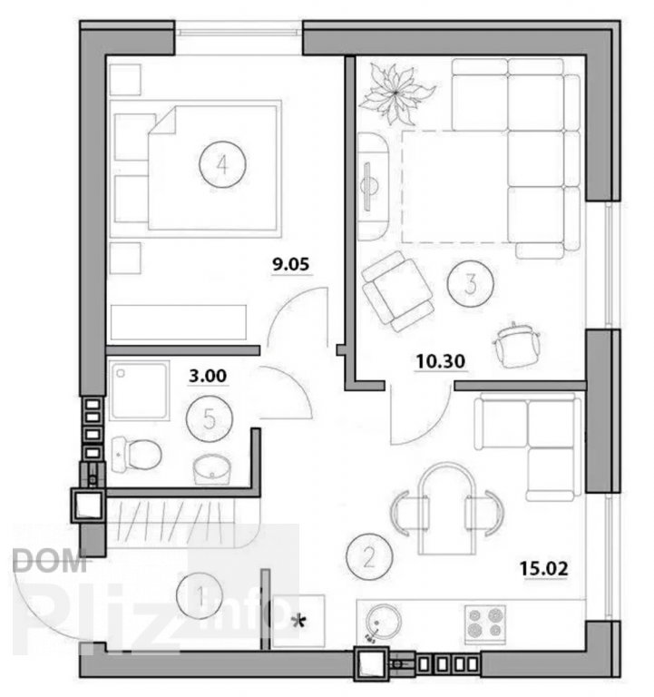 Продам 2-комнатную квартиру 44 700$(1 176 за м2) id 5242672 Dom.pliz.info изображение 5