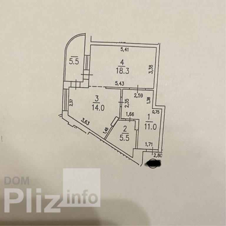 Продам 1-комнатную квартиру 90 000$(1 667 за м2) id 5242692 Dom.pliz.info изображение 14