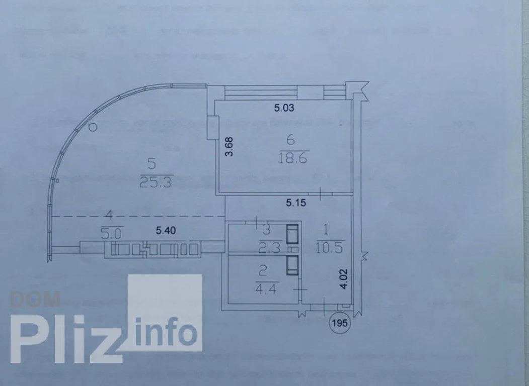 Продається 2-кімнатна квартира 170 000$(2 576 за м2) id 5243188 Dom.pliz.info изображение 17