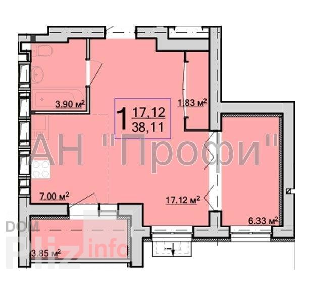Продам 1-комнатную квартиру 27 500$(722 за м2) id 4763613 Dom.pliz.info изображение 2