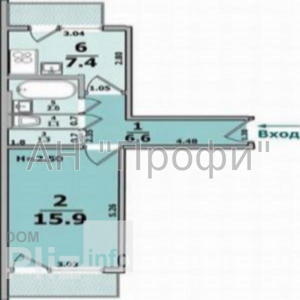 Продам 1-комнатную квартиру 36 500$(986 за м2) id 4765252 Dom.pliz.info изображение 1