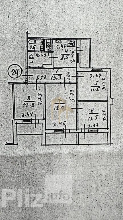 Продається 4-кімнатна квартира 72 000$(750 за м2) id 5243119 Dom.pliz.info изображение 4